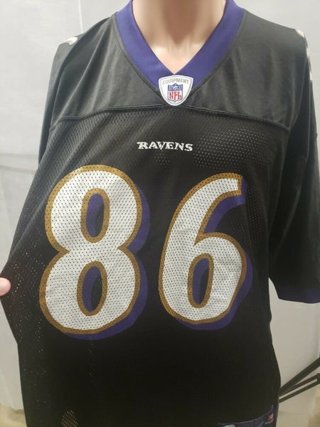 Vintage Reebok Mens NFL Baltimore Ravens Jamal Lewis On Field