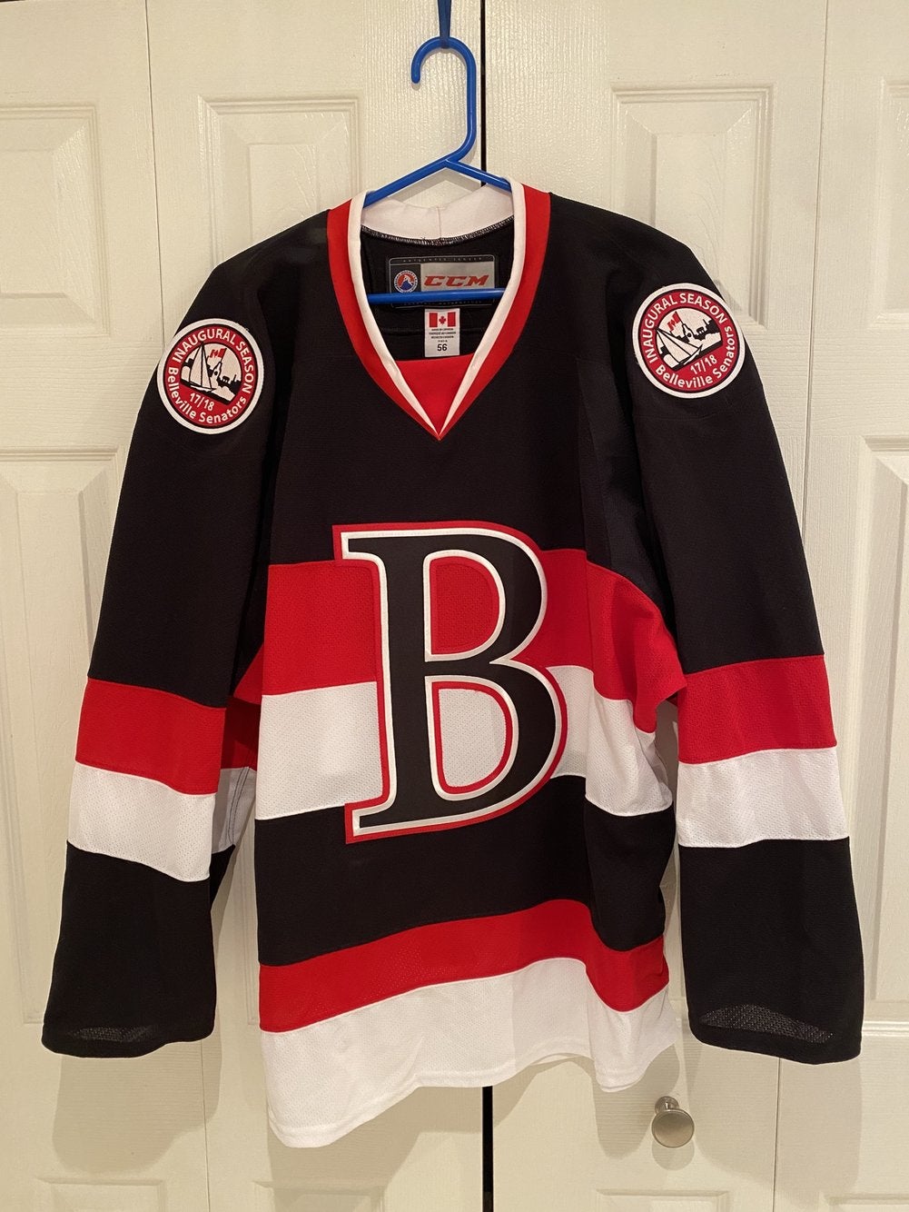108 Stitches Belleville Senators Adult Hockey Club Short Sleeve T-Shir –