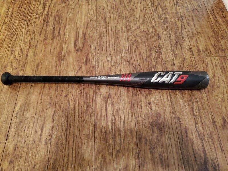 Used Kid Pitch (9YO-13YO) USSSA Certified 2020 Marucci Alloy Cat 9 Bat (-10) 19 oz 29"