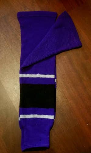 Used CCM L.A. King's Theme Hockey Socks - In Great Condition! - Senior Small