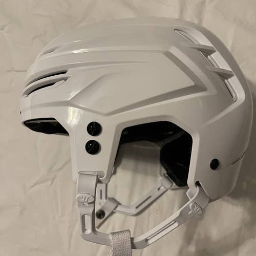 Pro Stock Warrior Alpha One Pro Helmet, White- Medium