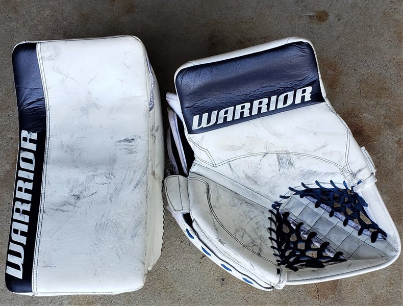 Blue Senior Used Warrior Regular G2 full glove set