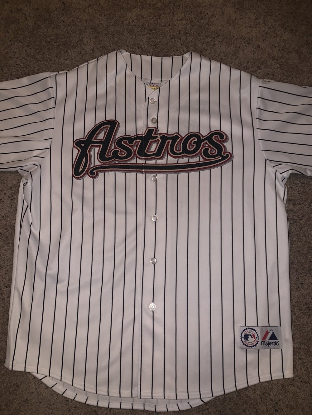 Houston Astros Brad Ausmus Vintage Jersey