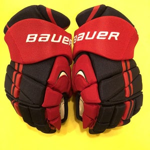 New Bauer Vapor APX Pro Gloves Senior Pro Stock 14" OLYMPICS TEAM USA JUSTIN ABDELKADER