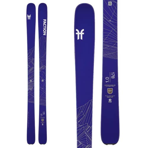 Faction AGENT 1.0 Skis 178 cm AT all mtn Touring Lightweight new 21/22