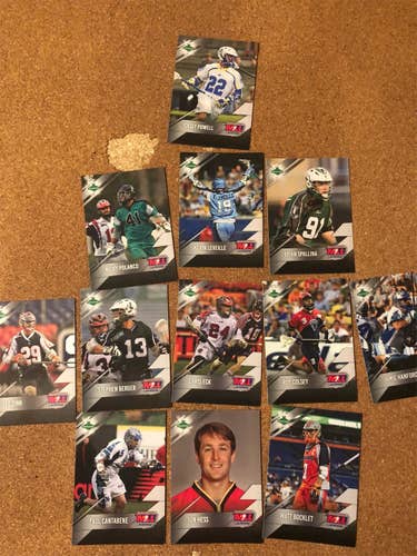 Mll Parkside trading cards alumni complete set.