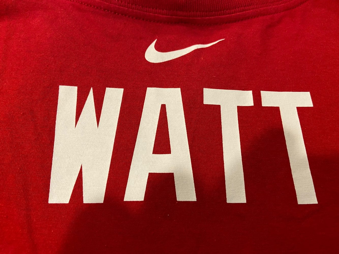 JJ Watt #99 Houston Texans NFL Red Nike On Field Football Jersey