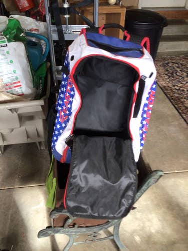 Blue Used Easton Bat Bag