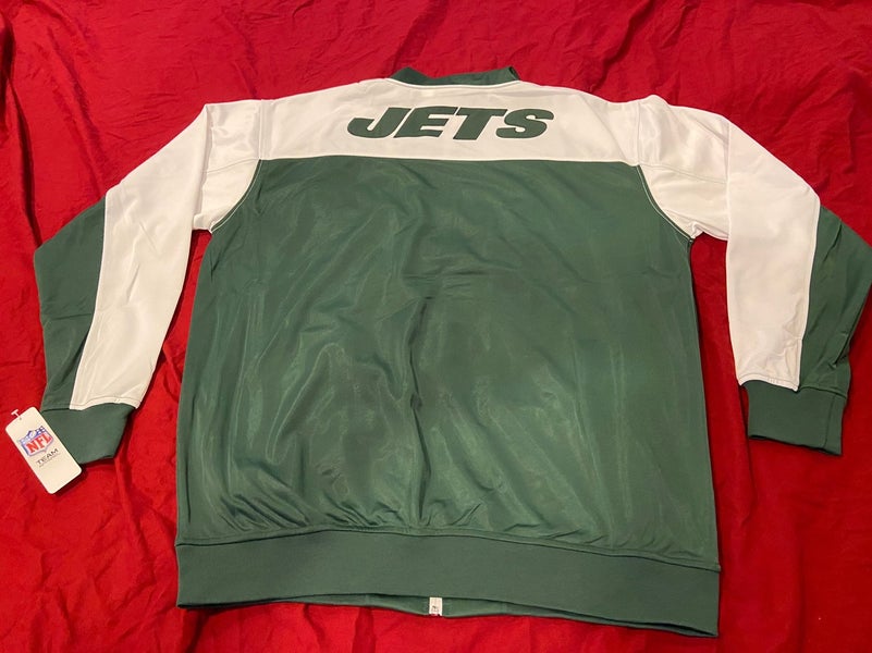 Nike New York Jets Shield Sleeveless Hoodie Vest NFL Jacket NWT Size XL Men