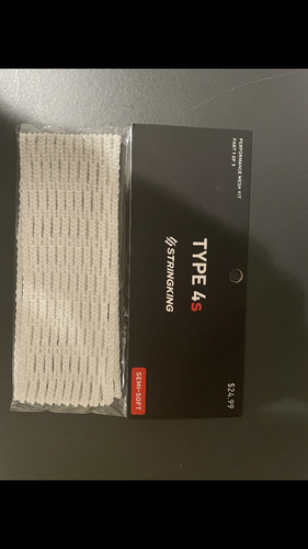 White New StringKing Semi Soft Mesh