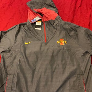 NCAA Iowa State Cyclones 1/4 Zip Nike Hooded Pullover Size 2XL * NEW NWT