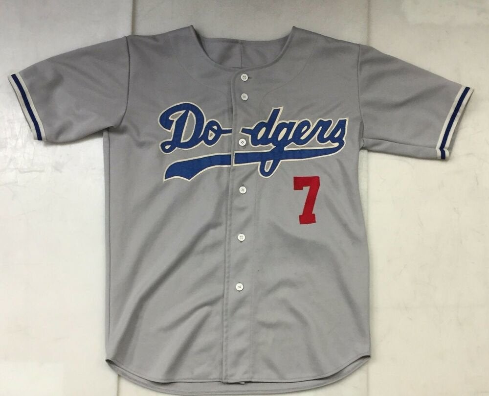 Majestic MLB Los Angeles Dodgers Clayton Kershaw Jersey small authentic 2018