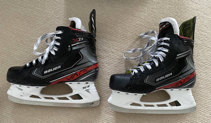 Barely Worn Bauer Vapor X2.9 Skates Size 5.5 Fit 2