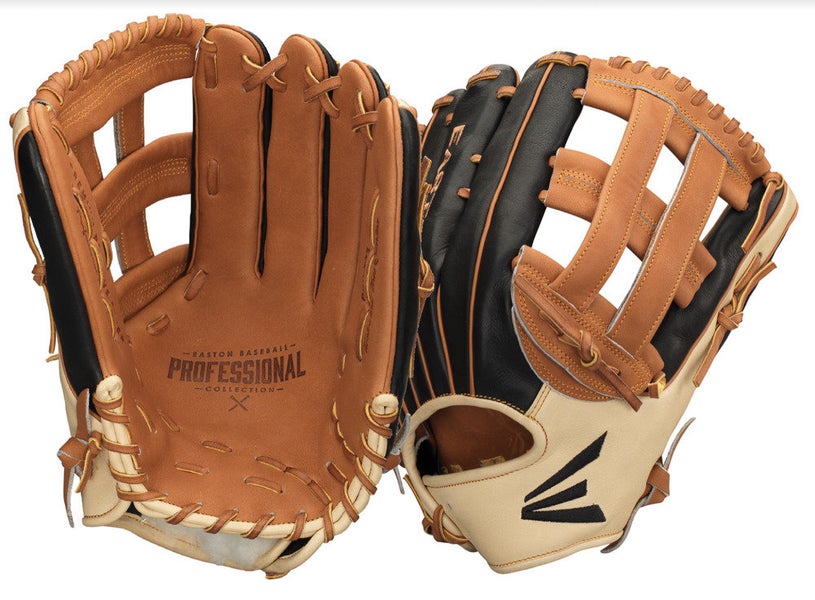 New Easton Professional Collection Outfield Baseball Glove LHT 12.75