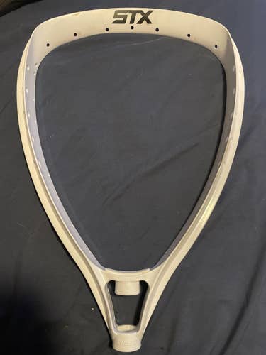 White New Goalie Unstrung Shield Head