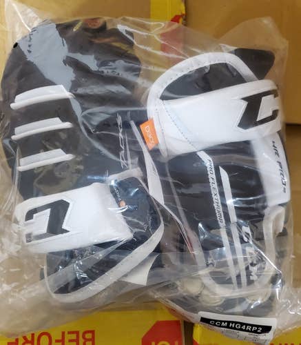 New CCM Tacks 4R2 Gloves 13" Black/White