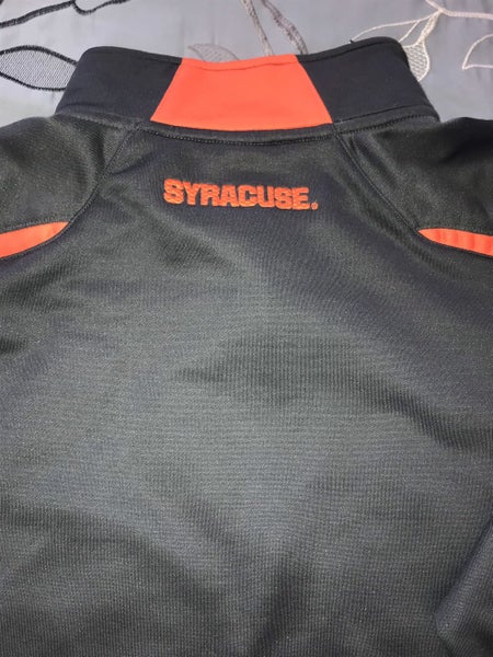 Syracuse Mets Nike Anthracite & Black Long Sleeve Windshirt Cage Jacke