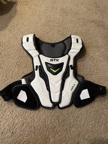 Used Large STX Cell IV Shoulder Pads