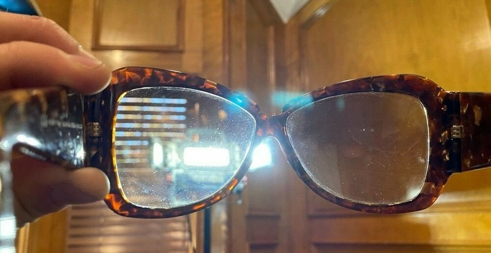 Gucci GG 2931/S 60 12 120 Glittery Brown Butterfly Sunglasses w/Case GREAT