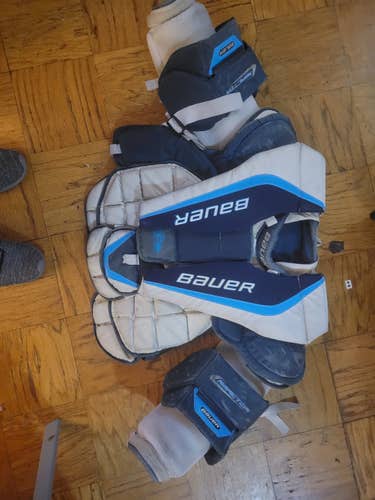 Senior Used Large Bauer Reactor 9000 Goalie Chest Protector