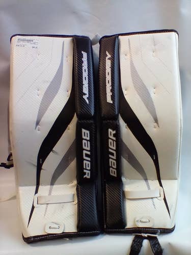 Used Bauer Prodigy 22" Ice Hockey Goalie Leg Pads