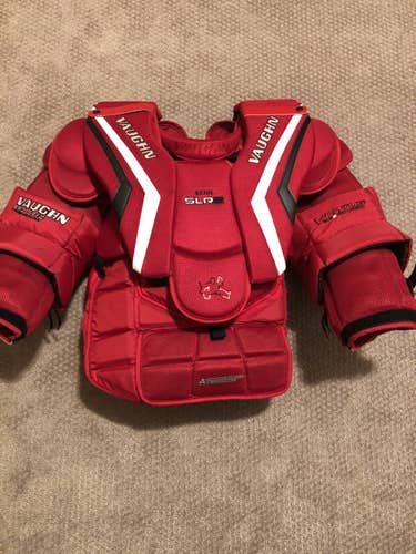 Pro Return Used XL Vaughn Pro Stock Ventus SLR2 Goalie Chest Protector
