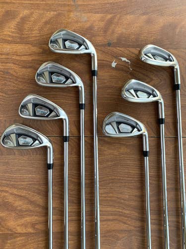 Men's Right Handed Stiff Flex Steel Shaft Rogue X Iron Set