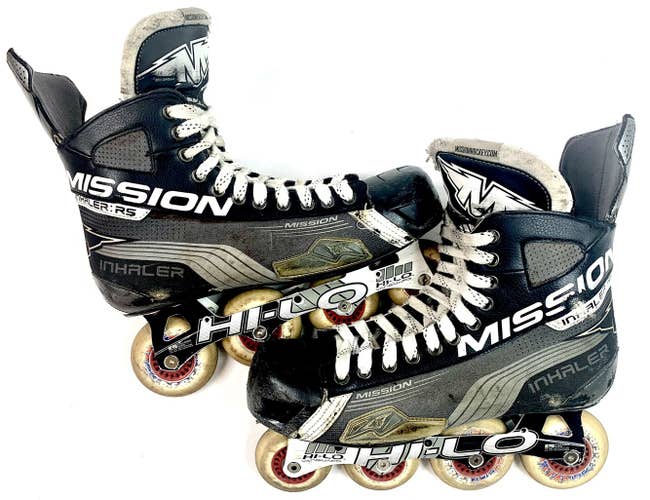 MISSION Inhaler RS Senior Inline Hockey Skates Size 12E (Men US Shoe 13.5)