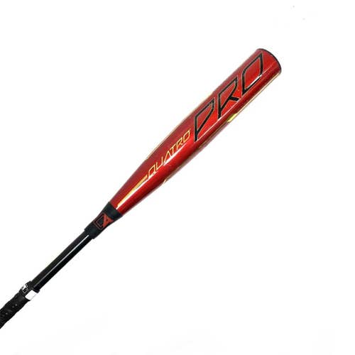 Used Rawlings Quatro Pro Bbzq3 High School Bat 33" -3 Drop