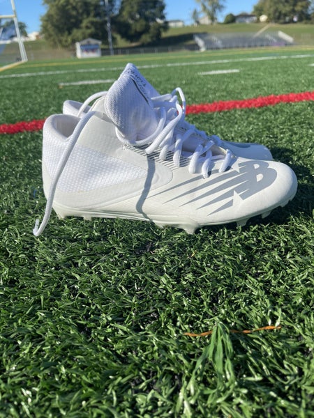 White Adult Molded Cleats New Balance Rush