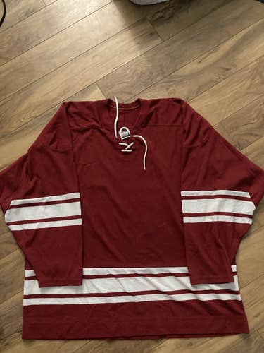 Red Used XXL CCM  Jersey