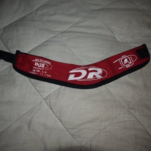 DR Hockey PG5 Neck Guard Protector, Red, Small / XS