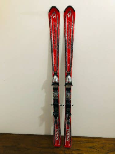 Volkl Supersport S5 Ti Skis 161 cm. Marker iPT Demo Bindings VERY NICE!