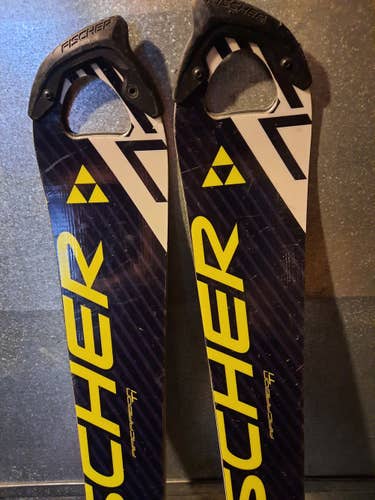 Used Fischer Racing RC4 World Cup SL Skis With Bindings Max Din 10