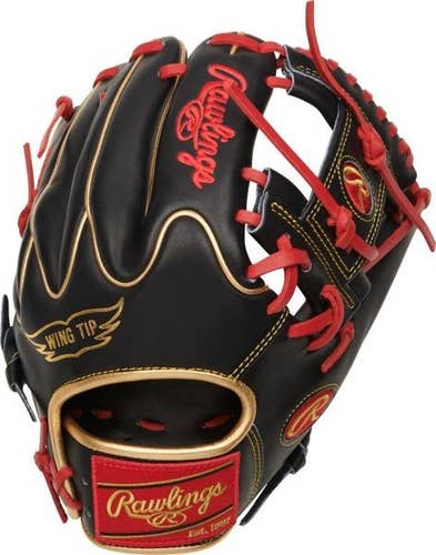 New Rawlings Right Hand Throw Heart of the Hide Wing Tip Baseball Glove 11.75"