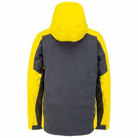 Spyder JAGGED GTX Jacket Black Yellow Men's Medium PRO Gore Tex