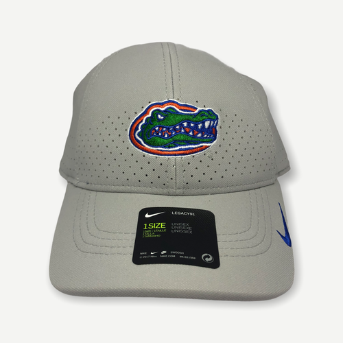 Florida Gators Nike Logo Legacy 91 Performance Adjustable Hat – Gray New