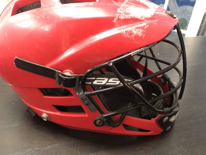 Red Used Youth Player's Cascade Helmet