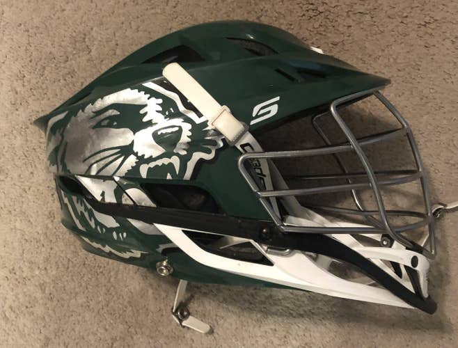 Green Adult Player's Cascade S Helmet