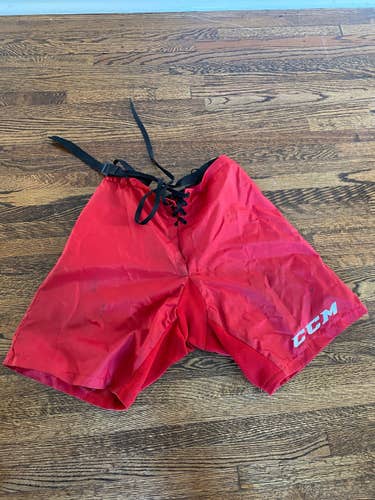 Junior Used Medium Red CCM Pant Shell