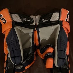 Orange New Player's Nike 14" Vapor Elite Lacrosse Gloves