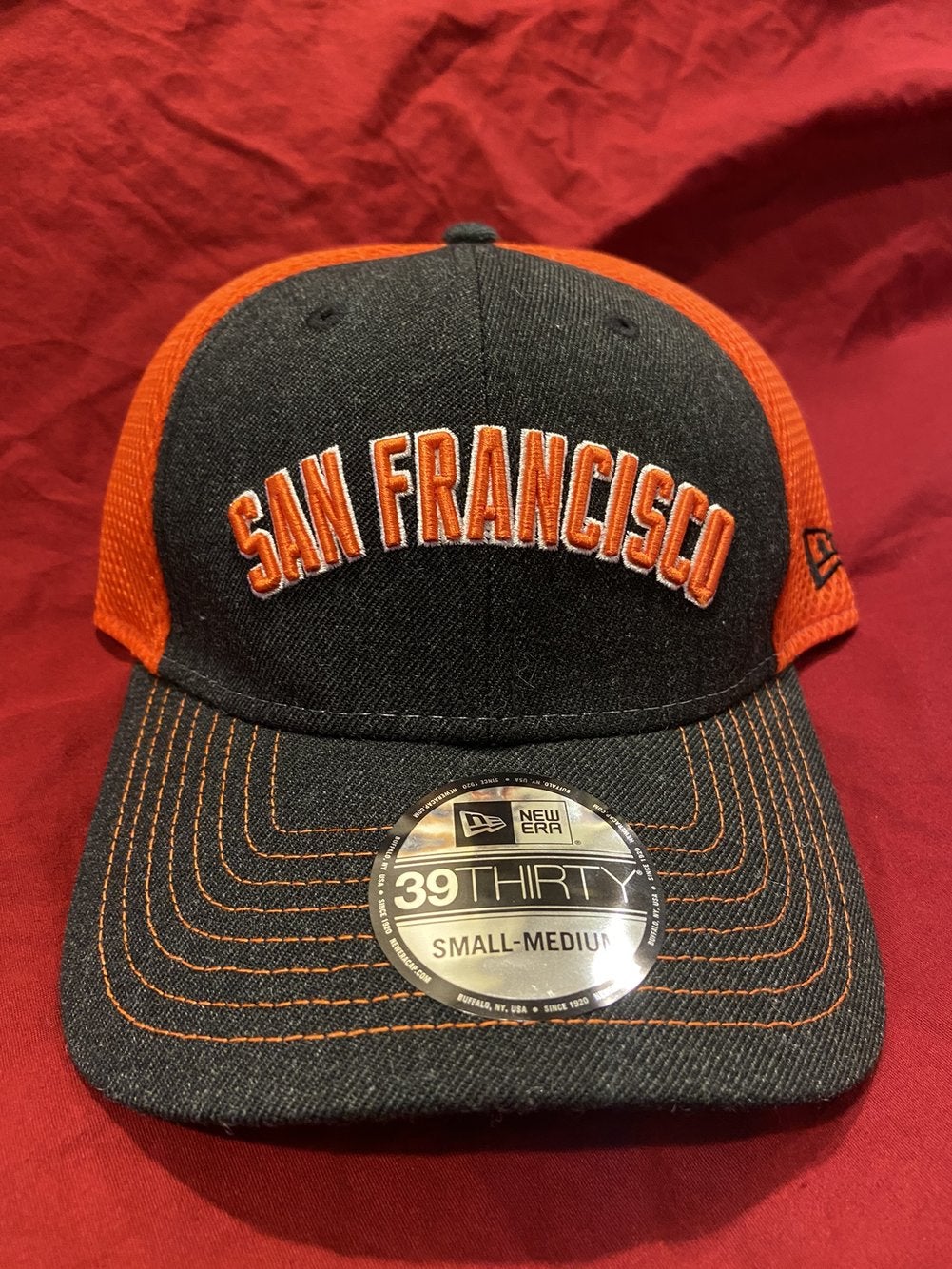 MLB Detroit Tigers New Era 39Thirty Size Medium-Large Orange Hat * NEW NWT