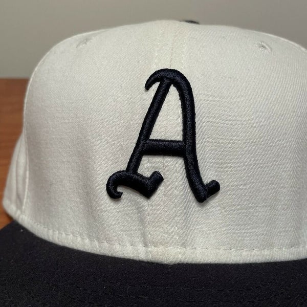 Philadelphia Athletics Hat Baseball Cap Fitted 7 7/8 New Era Vintage MLB  Retro