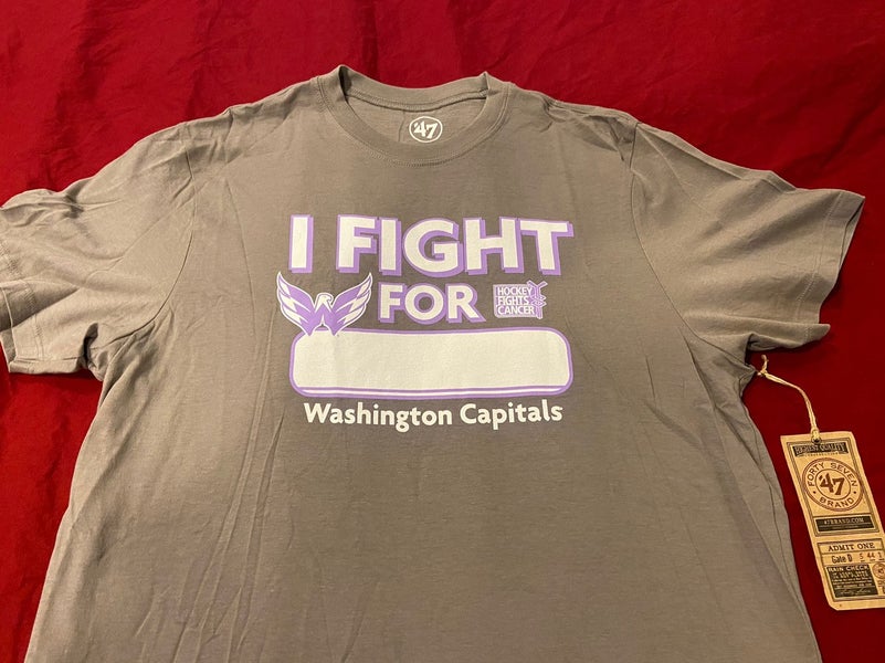 Washington Capitals NHL Fights Cancer Apparel, Capitals Hockey Fights Cancer  Jersey, NHL Fights Cancer Hat, Shirts