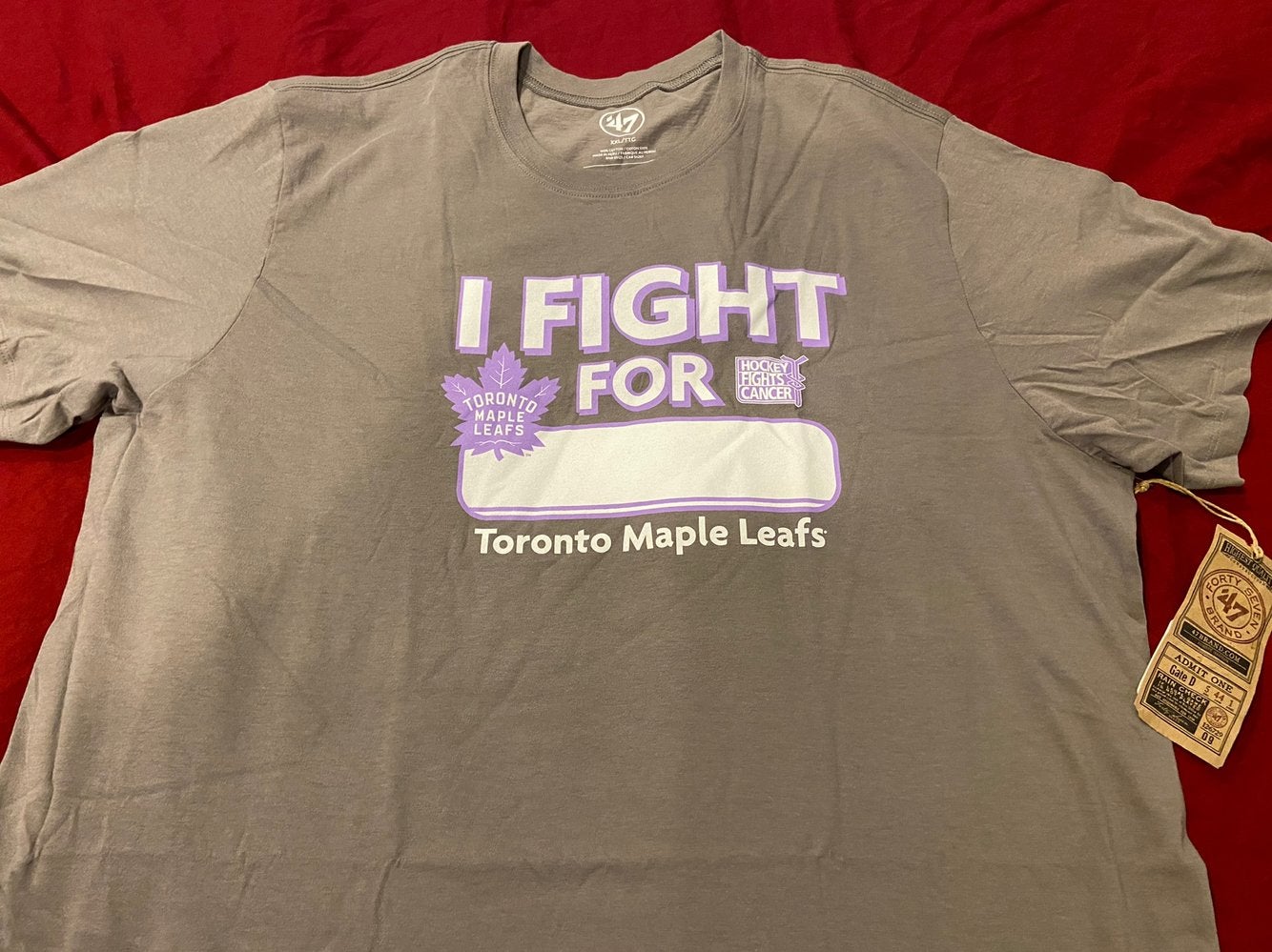 NHL, Shirts, Toronto Maple Leafs Hockey Fights Cancer Jersey Size Xl