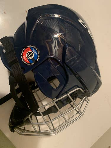 Blue New Large CCM  FL40 Helmet