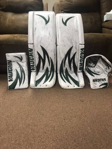 Green Senior 34" Regular Pro Stock Ventus SLR 2 Goalie Full Set