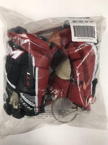 CCM Jetspeed FT1 Gloves 13” Black/Red/White