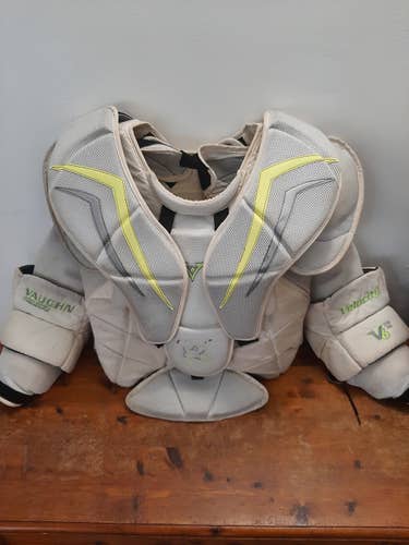 Senior Used Large Vaughn Velocity V6 Goalie Chest Protector and V6 2200 pants