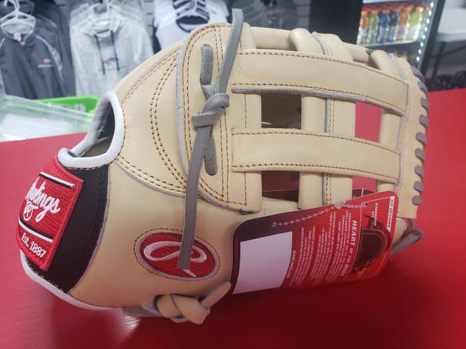 New Rawlings Right Hand Throw Heart of the Hide Baseball Glove 12.75"